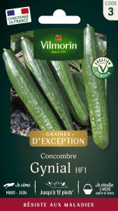 Concombre Gynial HF1 - SDJ - Graines d'Exception